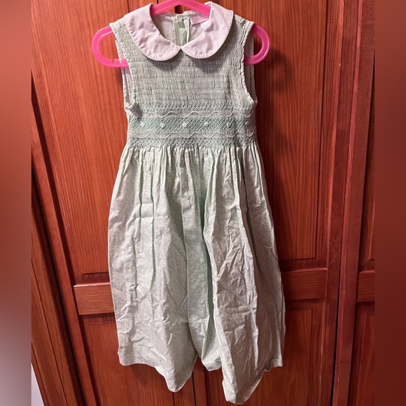 Sophie Dess smocked dress with rosettes - Picture 2 of 15